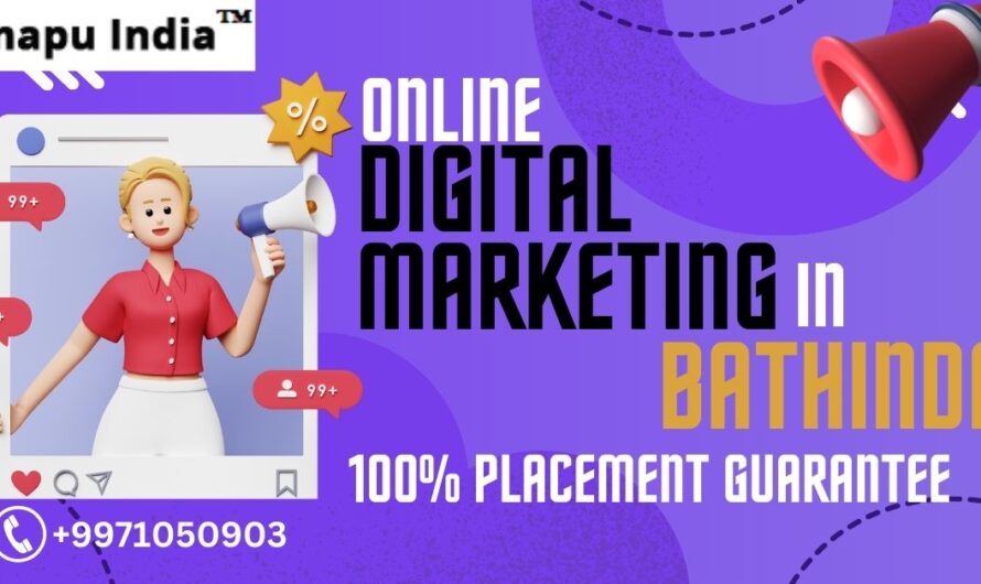 Best Online Digital Marketing Course in Bathinda with 100% Job Placements