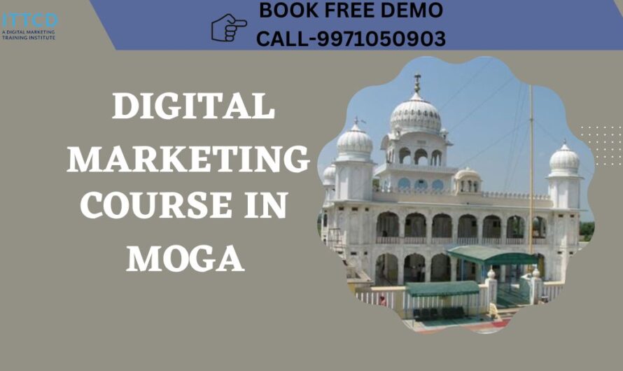 Best Digital Marketing Course in Moga with 100% Placement