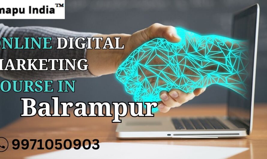 Best Digital Marketing Course in Balrampur with 100% Job Placement