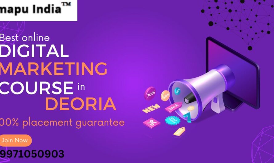 Best Online Digital Marketing Course in Deoria with 100% Job Placement in 2024