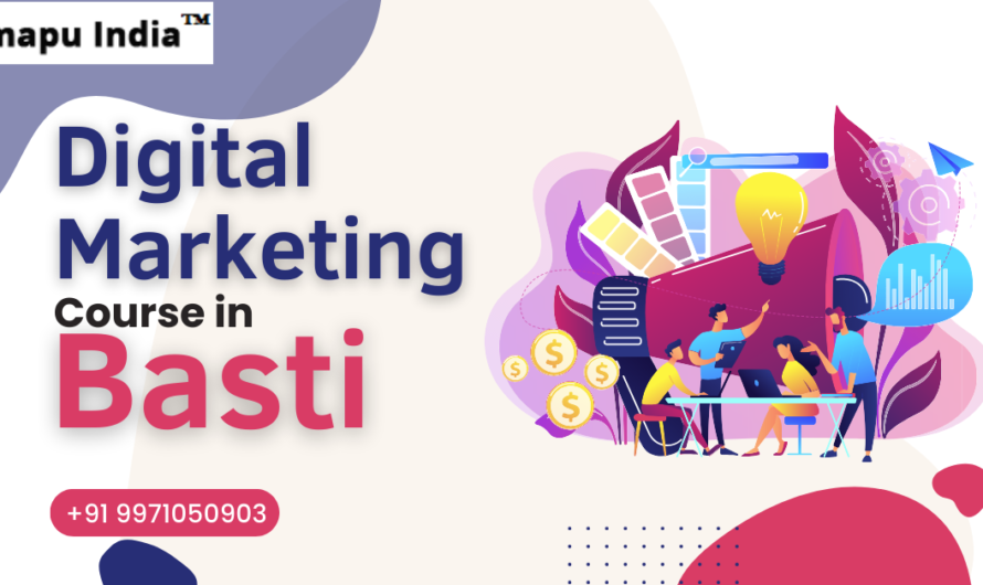 Best Online Digital Marketing Course in Basti with 100% Job Placement in 2024.