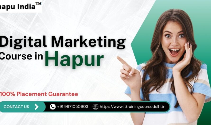 Best Online Digital Marketing Course in Hapur with 100% Job Placement in 2025