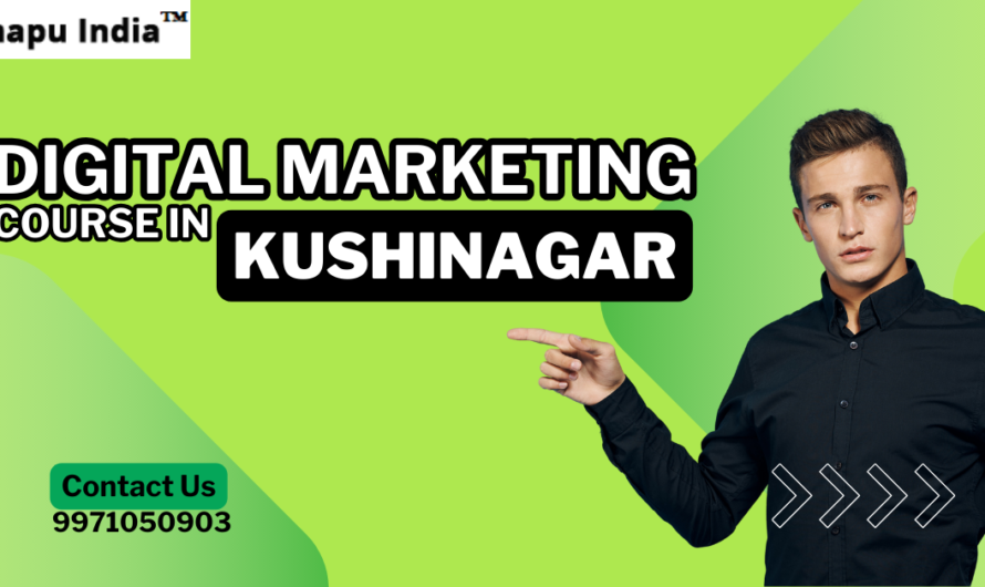 Best Online Digital Marketing Course in Kushinagar with 100% Job Placement in 2024