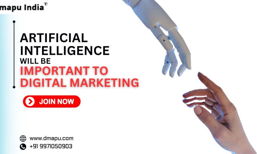 In 2024, Artificial intelligence will be important to digital marketing.