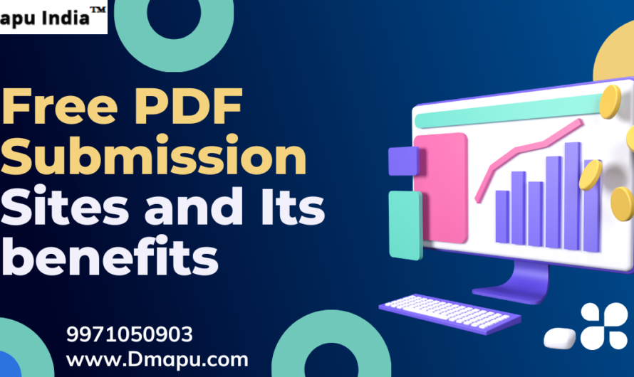 Free PDF Submission Sites and Its benefits in 2024